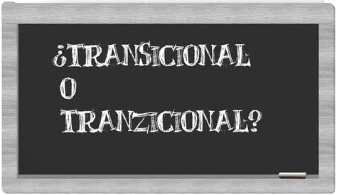 Forma transicional .